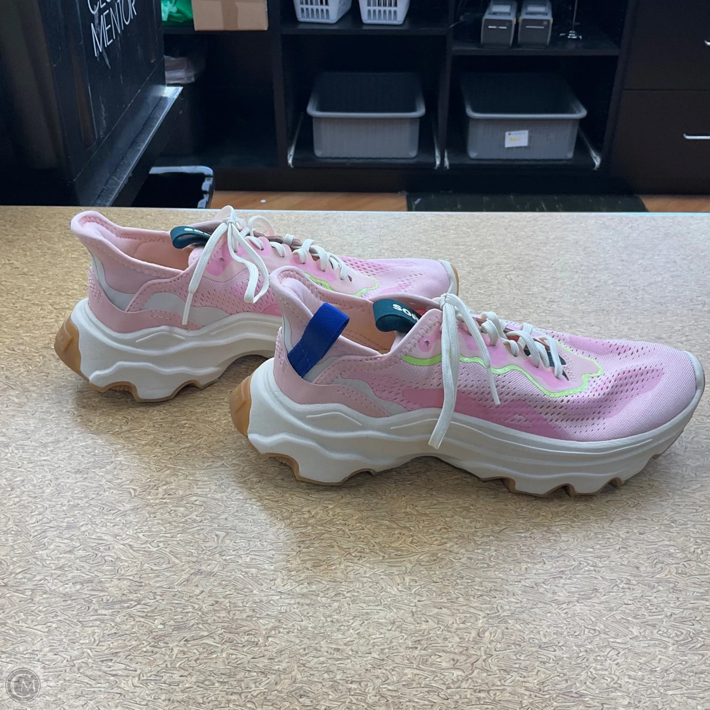 Shoes Athletic By Sorel In Pink, Size: 8