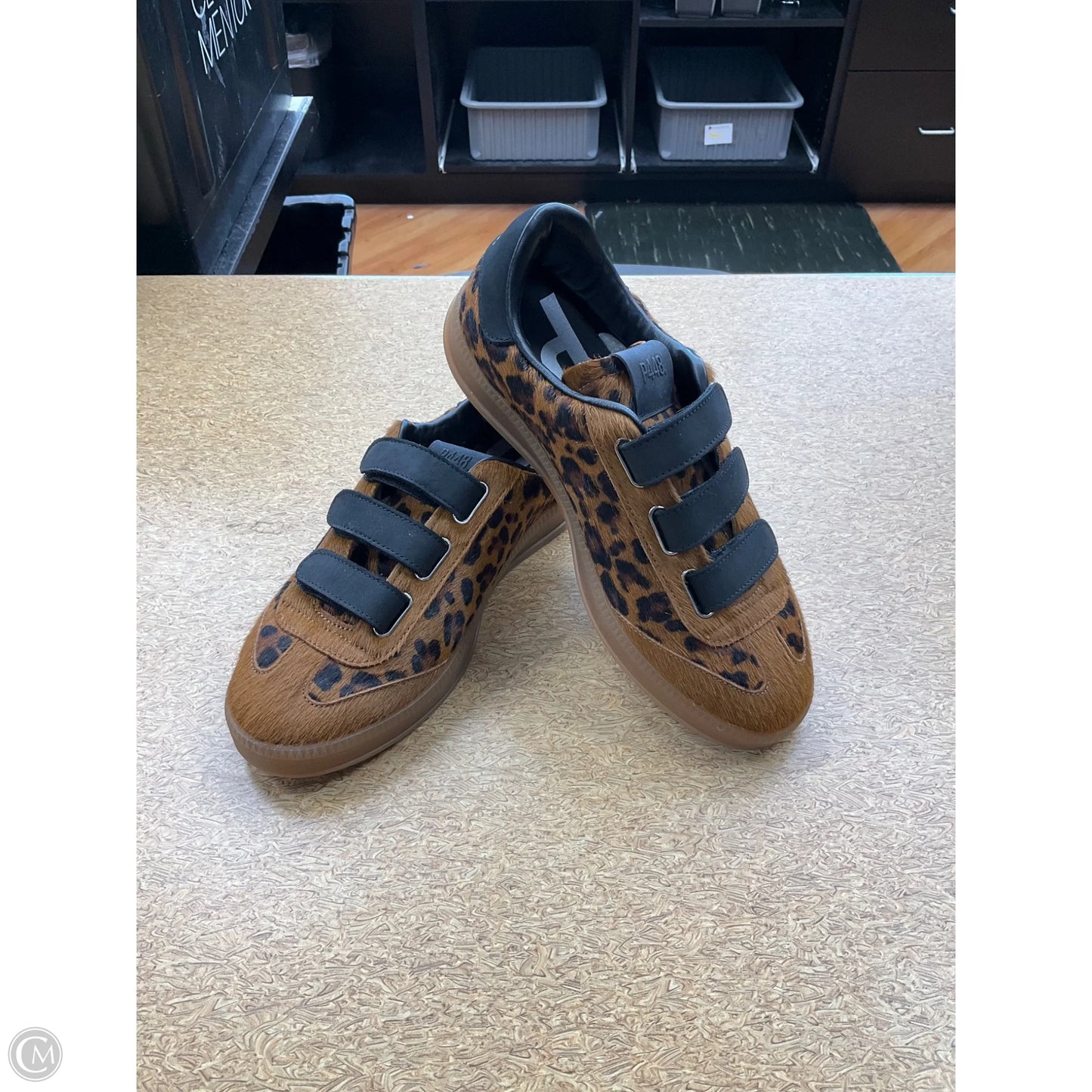 Shoes Sneakers By P448 In Animal Print, Size: 9