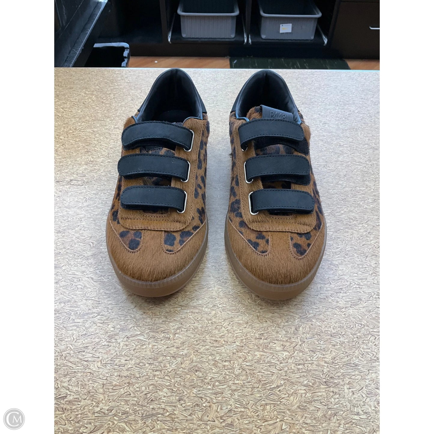 Shoes Sneakers By P448 In Animal Print, Size: 9