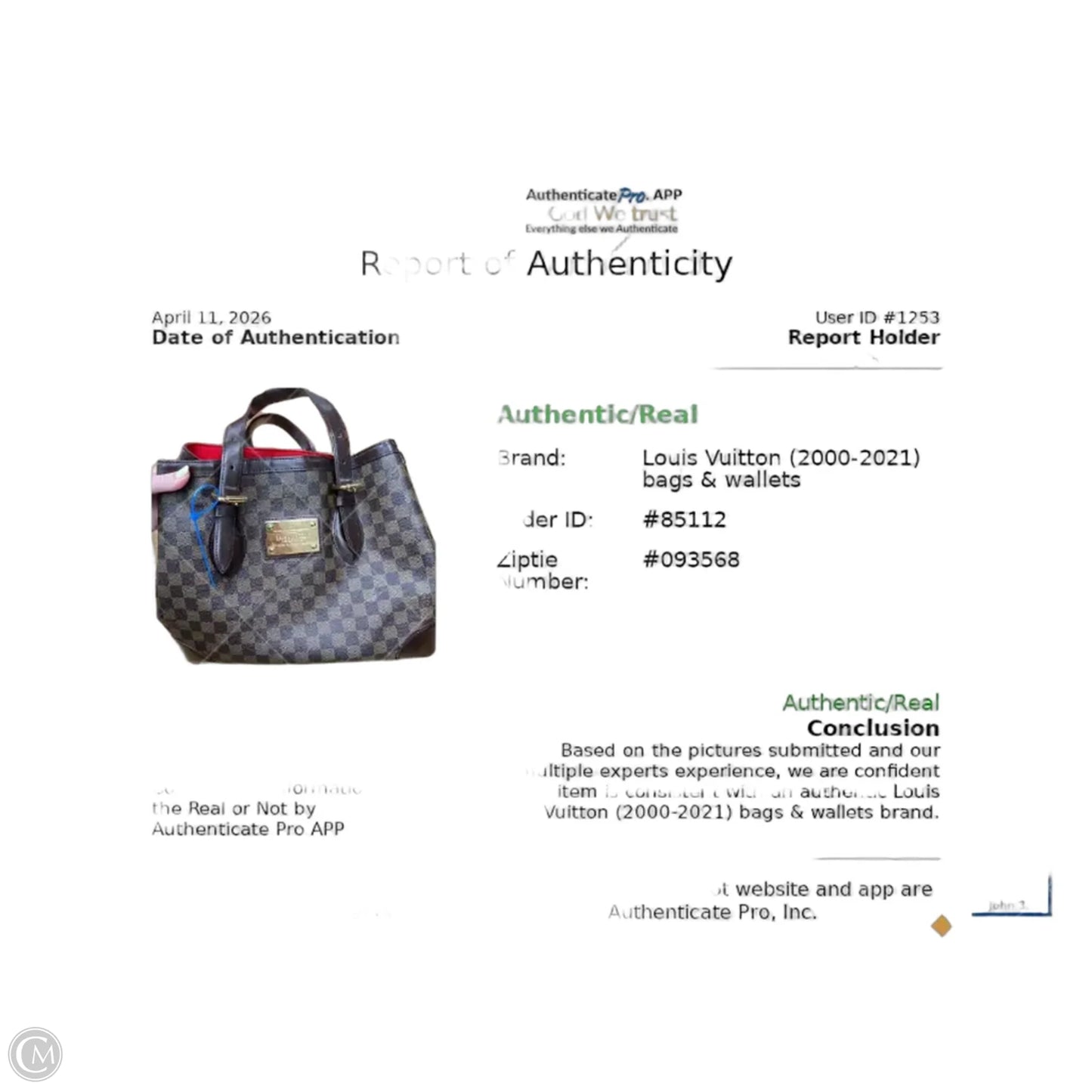 Handbag Luxury Designer By Louis Vuitton, Size: Large