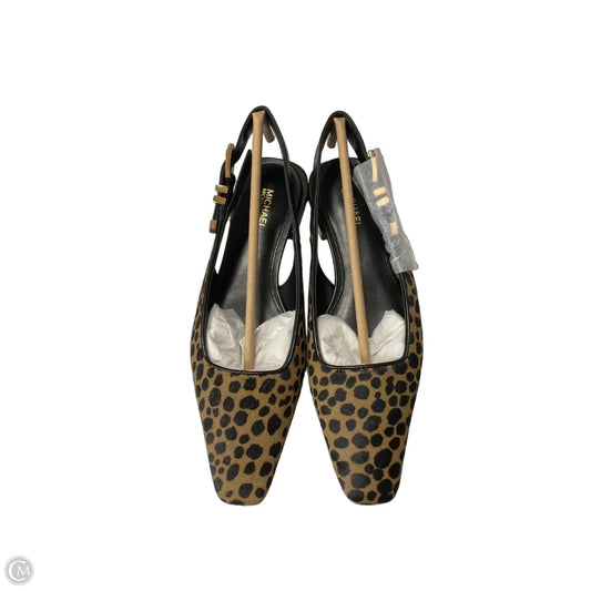Shoes Flats By Michael By Michael Kors In Animal Print, Size: 6