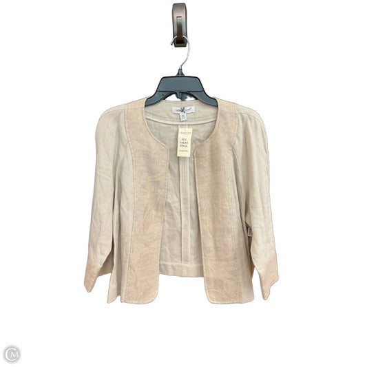 Blazer By Coldwater Creek In Beige, Size: Lp