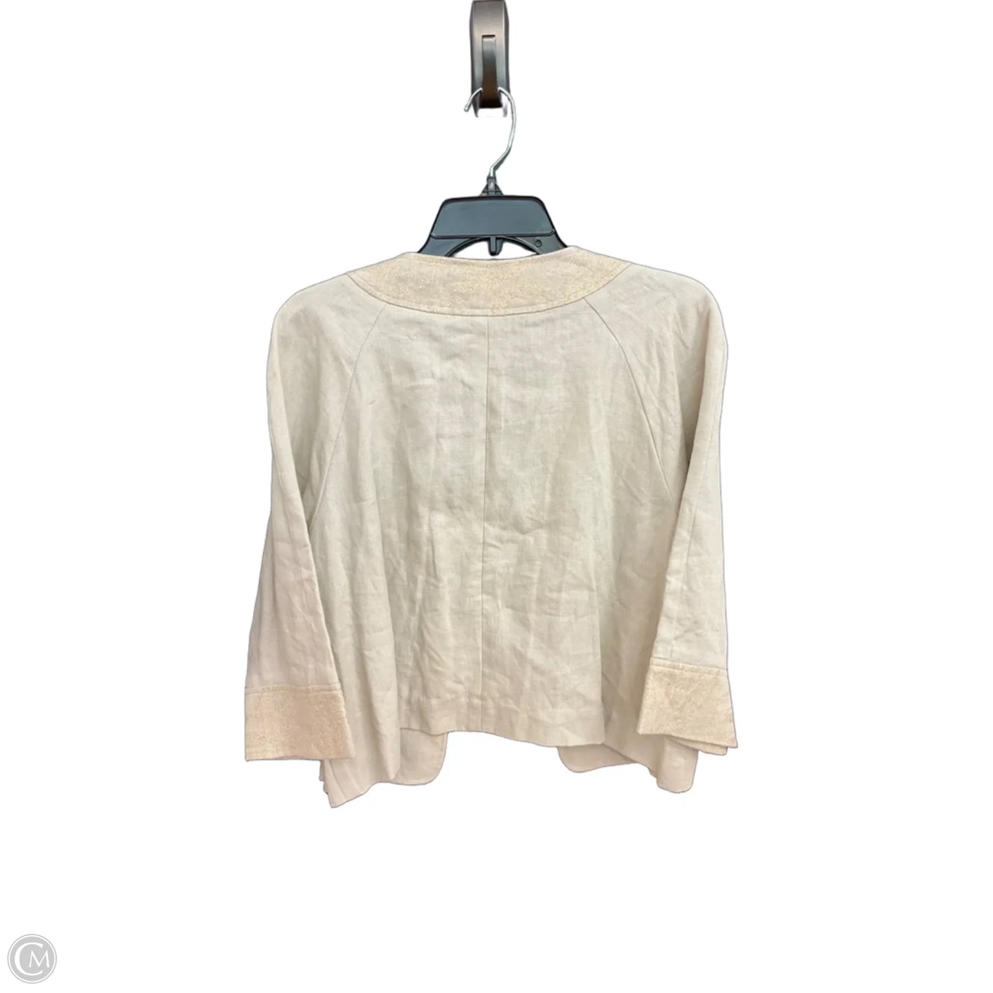 Blazer By Coldwater Creek In Beige, Size: Lp