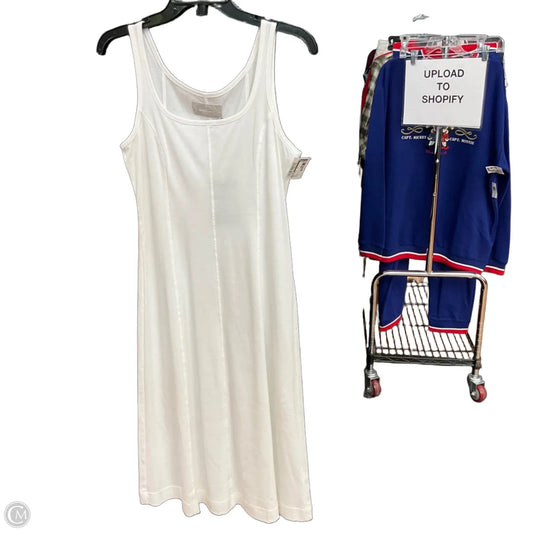 Dress Casual Maxi By Everlane In White, Size: S