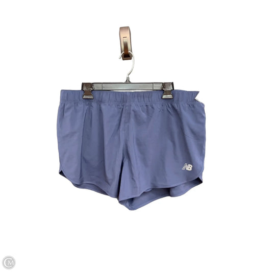 Athletic Shorts By New Balance In Navy, Size: Xl