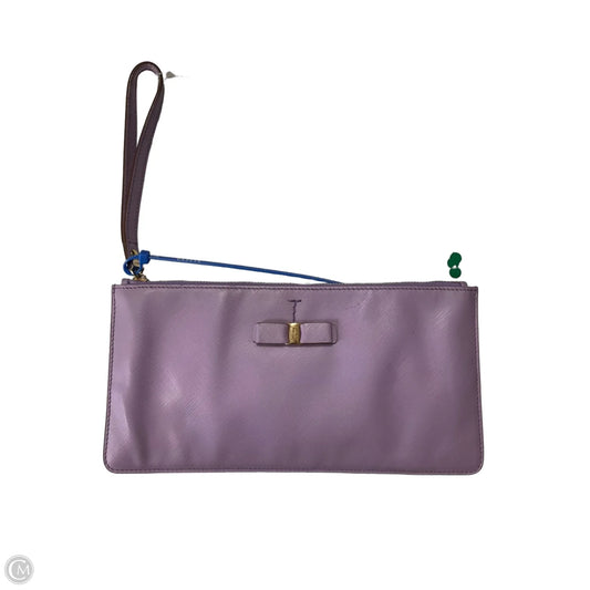 Wristlet Luxury Designer By Ferragamo, Size: Medium