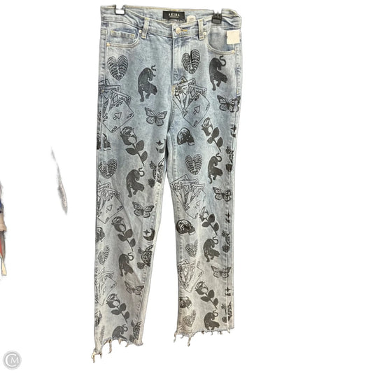 Jeans Boot Cut By Akira In Blue Denim, Size: 6