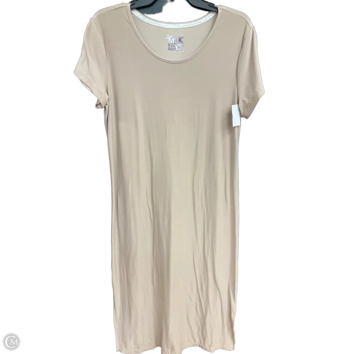 Dress Casual Maxi By Muk Luks In Beige, Size: M