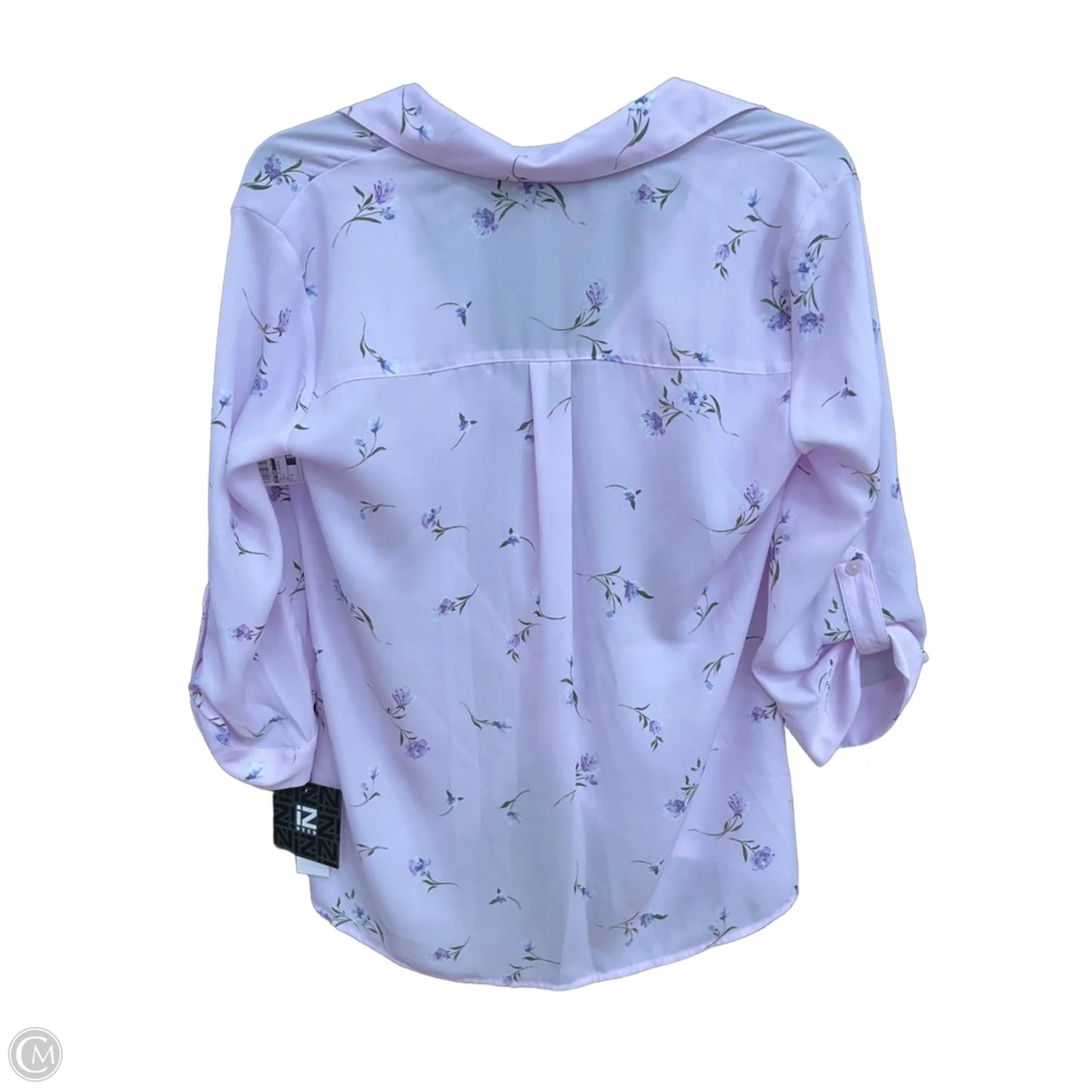 Top 3/4 Sleeve By Iz Byer In Purple, Size: S