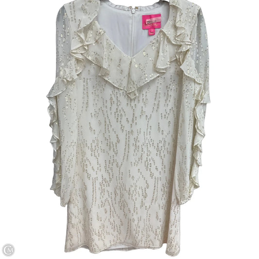 Dress Designer By Lilly Pulitzer In Cream, Size: Xs