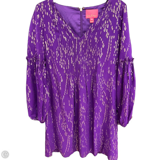Dress Designer By Lilly Pulitzer In Purple, Size: Xs