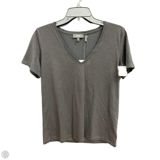 Top Short Sleeve Basic By Theory In Black, Size: S