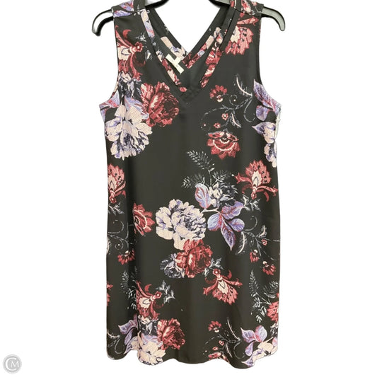 Dress Casual Midi By Maurices In Floral Print, Size: M