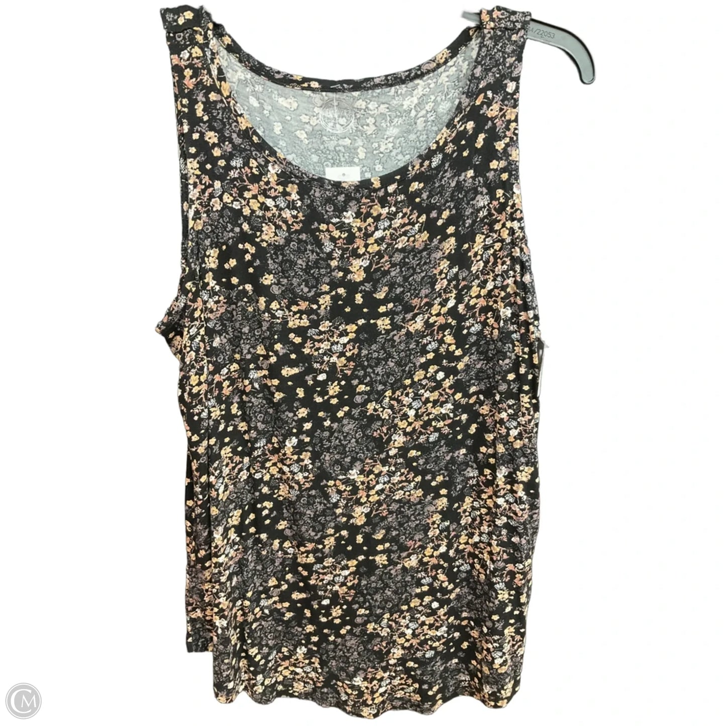 Top Sleeveless By Maurices In Floral Print, Size: Xl