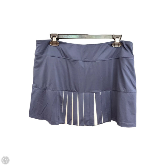 Athletic Skort By Fila In Navy, Size: Xl