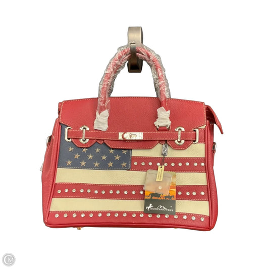 Handbag By Montana West, Size: Medium
