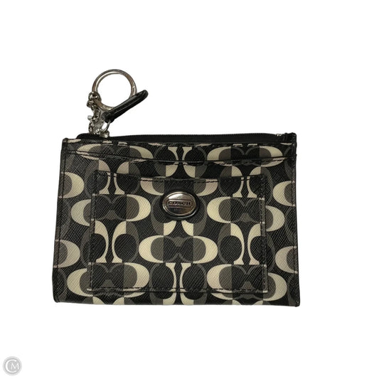 Coin Purse Designer By Coach, Size: Medium