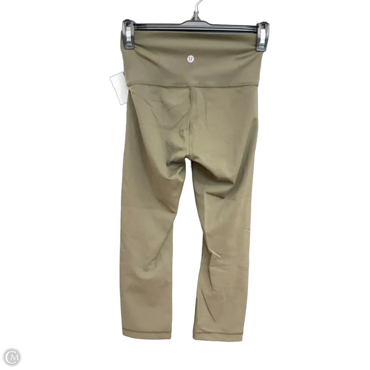 Athletic Capris By Lululemon In Green, Size: Xs