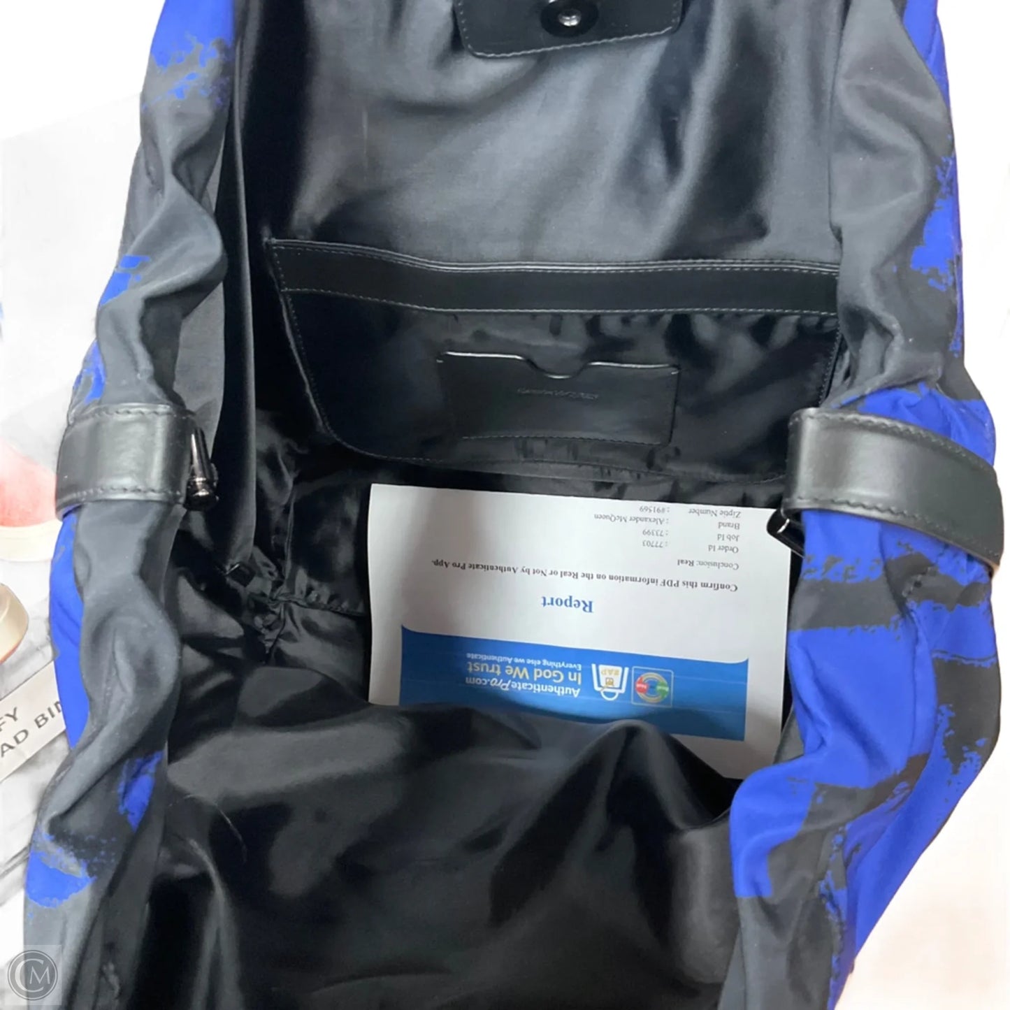 Tote Luxury Designer By Alexander Mcqueen, Size: Large