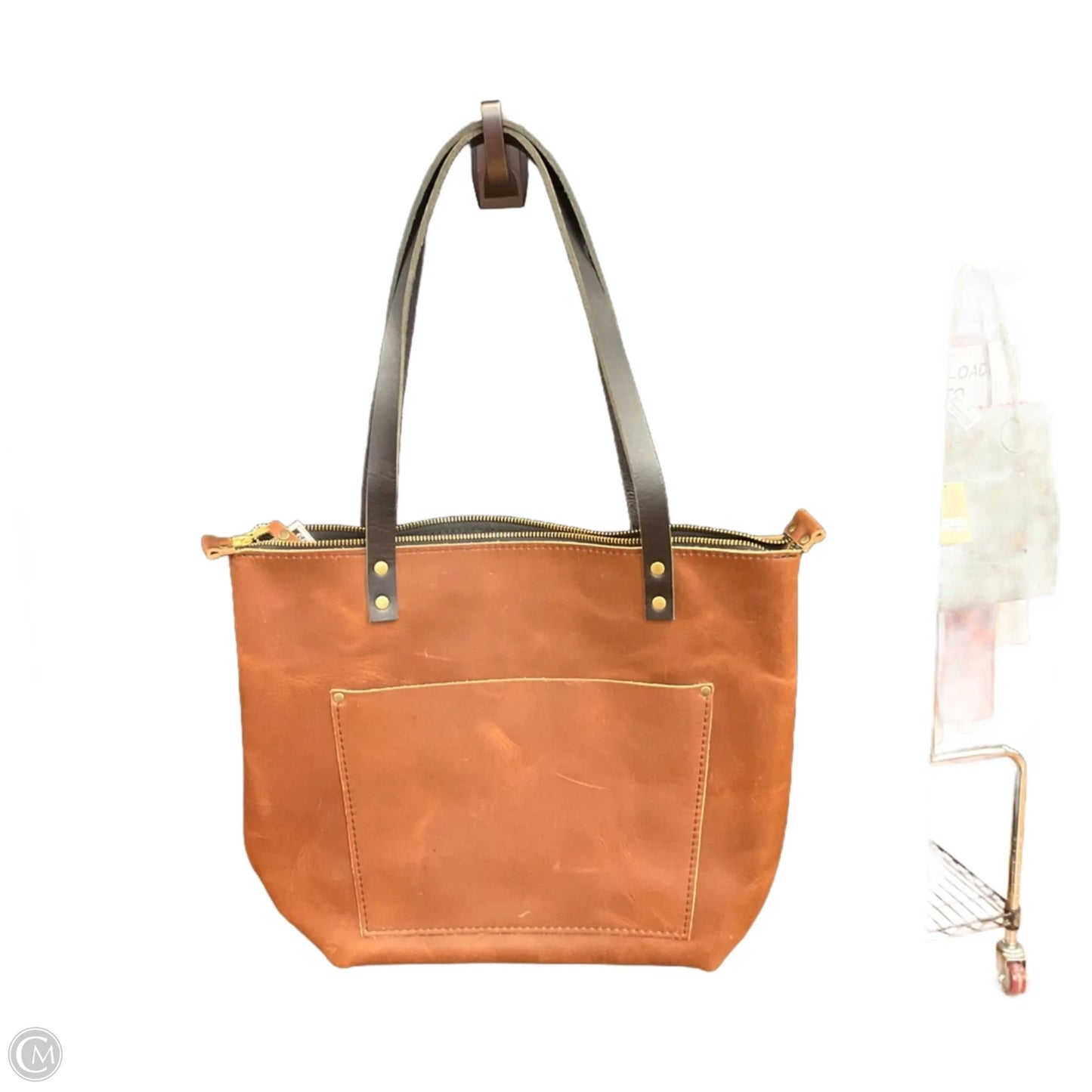 Tote Leather By Portland Leather, Size: Large