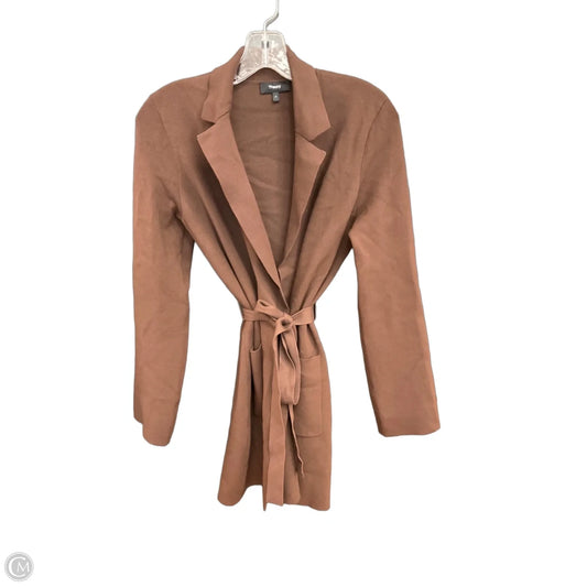 Cardigan By Theory In Brown, Size: Xs