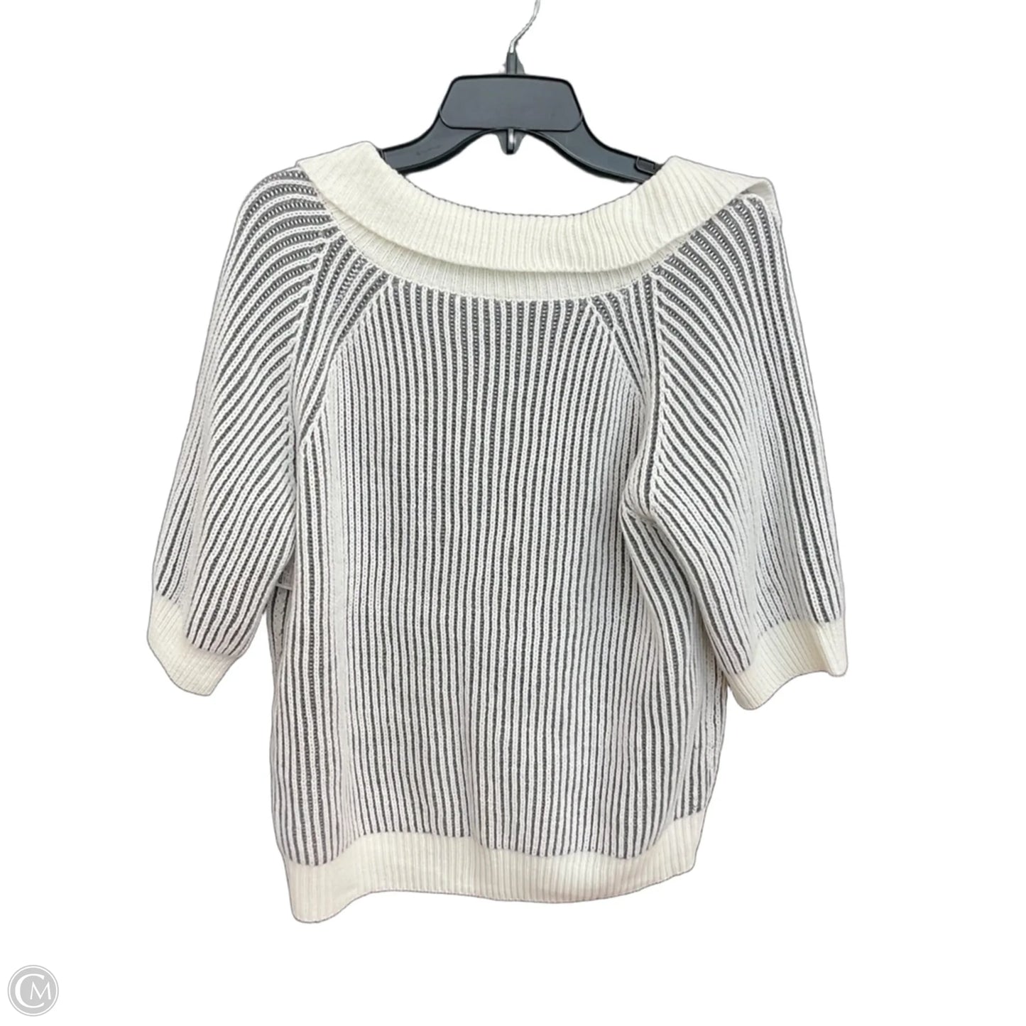 Shorts Set By Bibi In Grey & White, Size: Xl