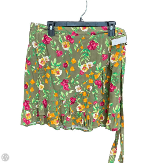 Skort By Clothes Mentor In Green, Size: L