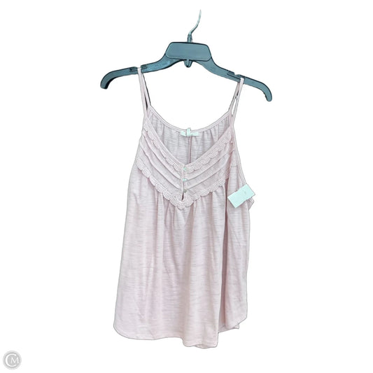 Top Sleeveless By Maurices In Pink, Size: Xl