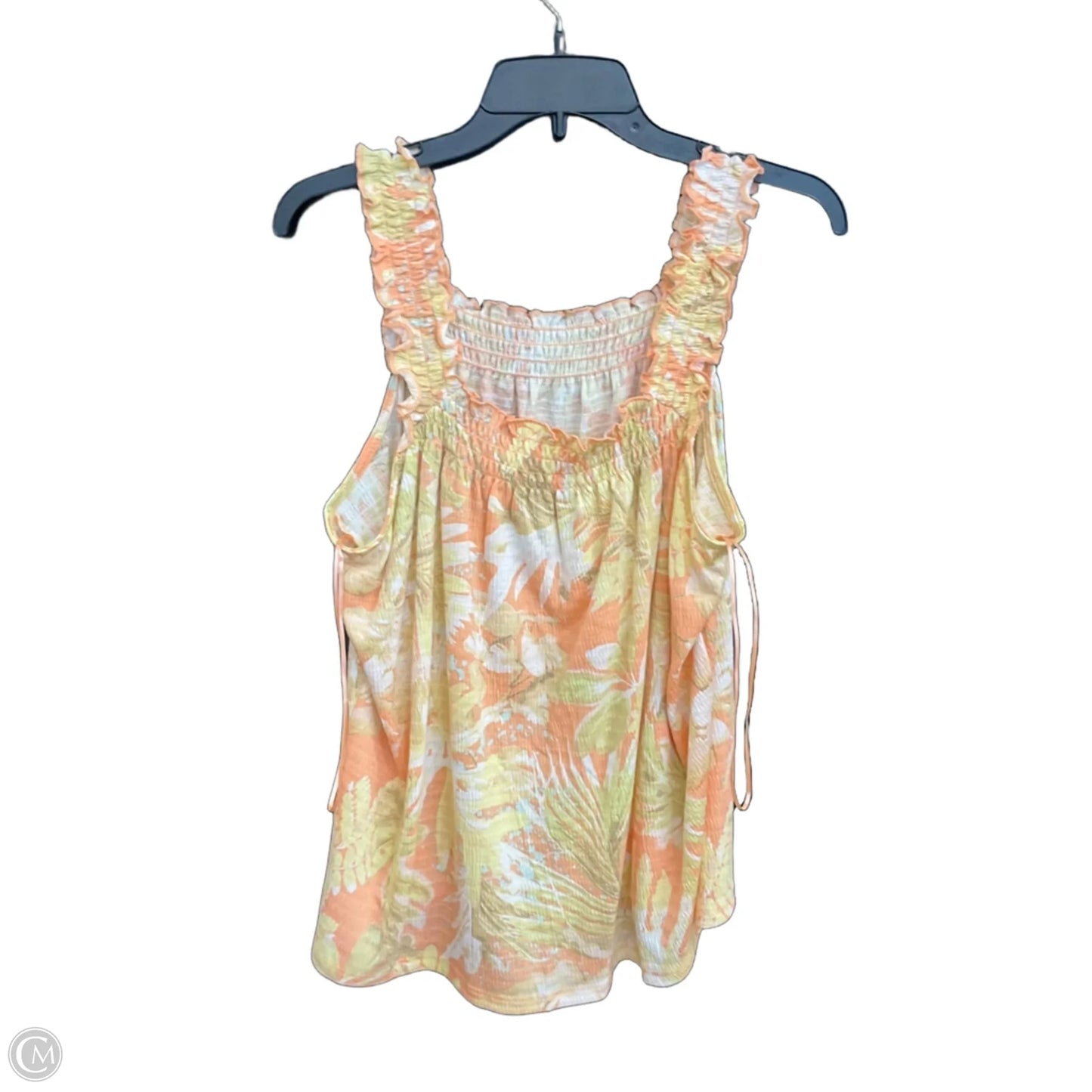 Top Sleeveless By Lc Lauren Conrad In Yellow, Size: Xl