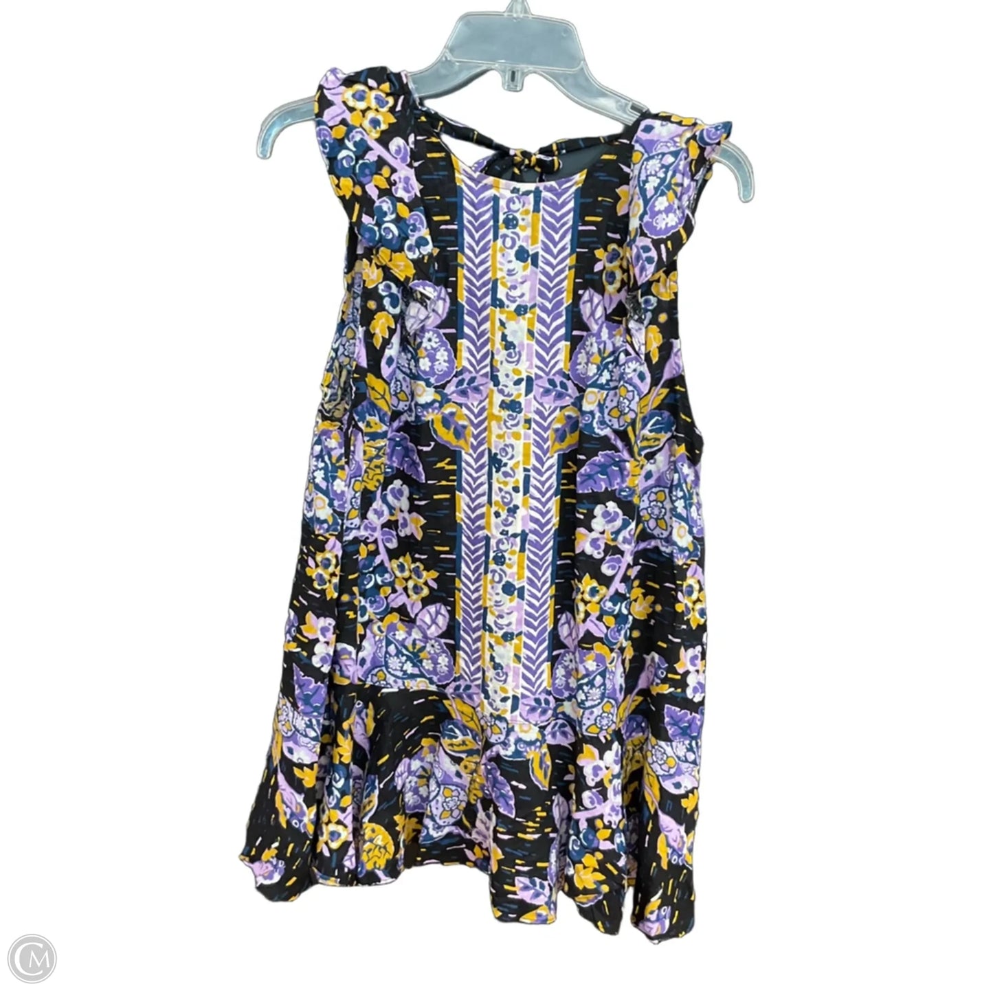 Top Sleeveless By Free People In Floral Print, Size: S