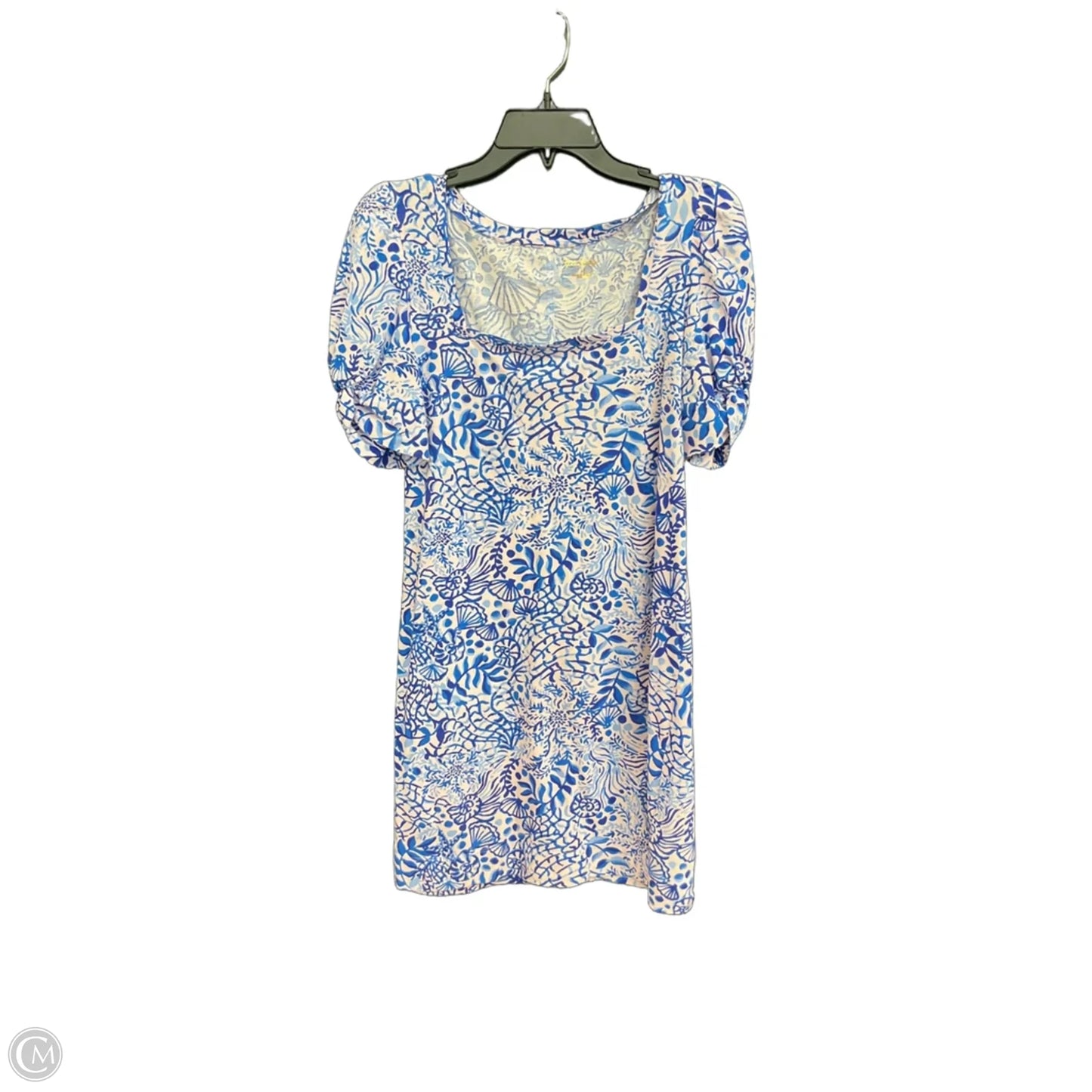 Dress Designer By Lilly Pulitzer In Blue & Pink, Size: M