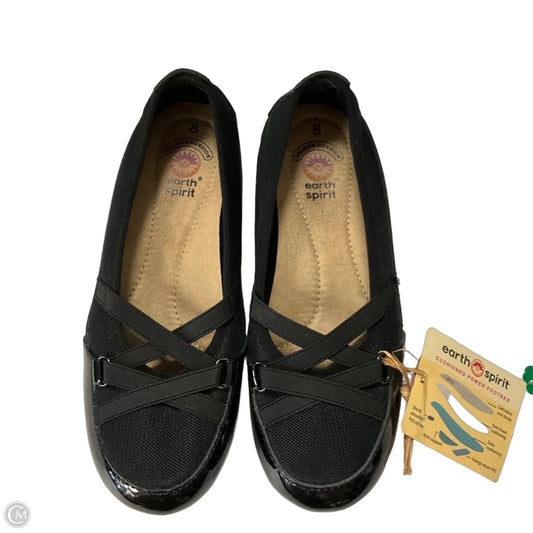 Shoes Flats By Clothes Mentor In Black, Size: 8