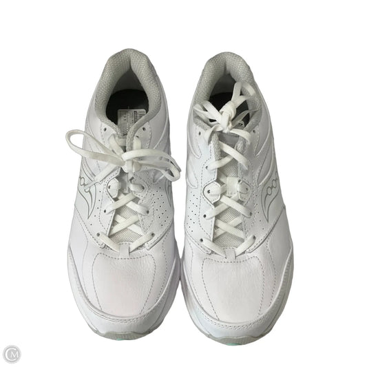Shoes Athletic By Saucony In White, Size: 9.5