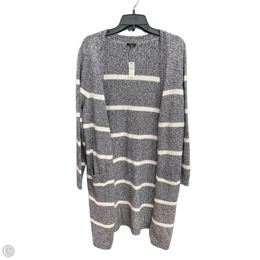 Cardigan By Talbots In Grey, Size: 1x