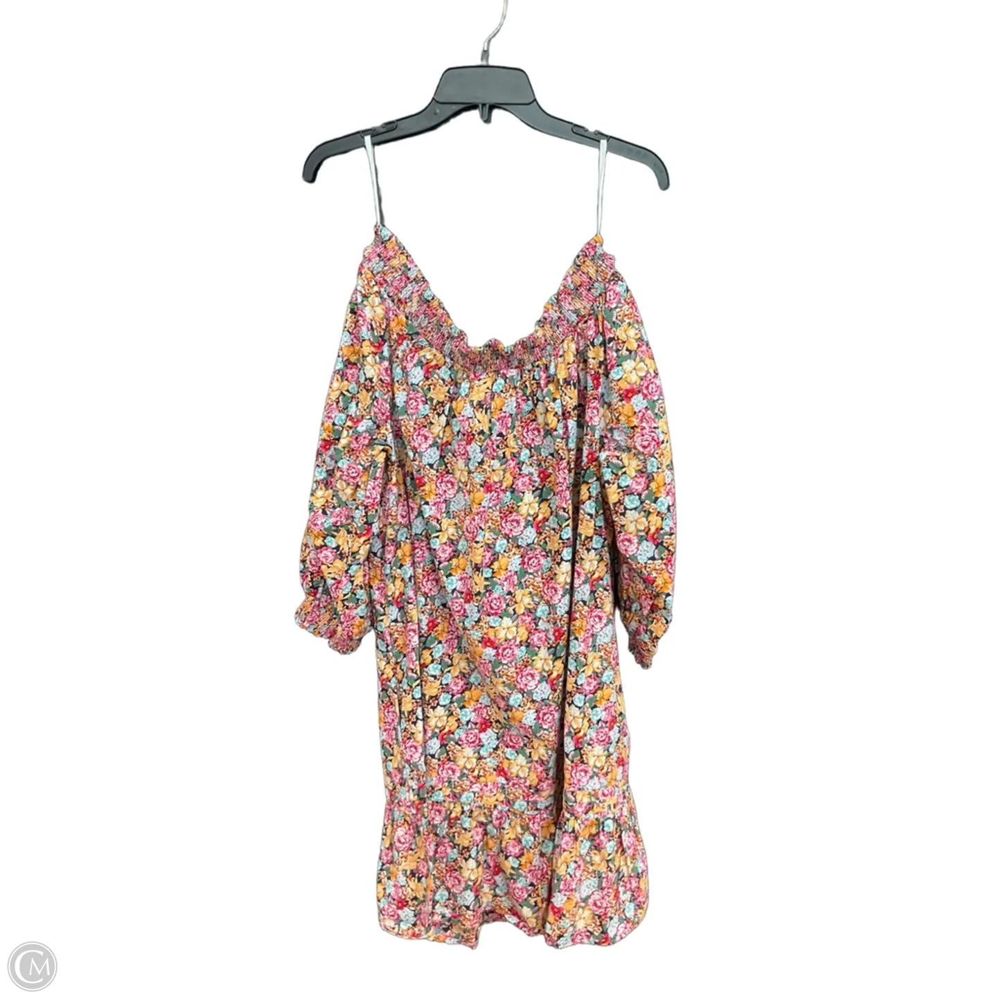 Dress Casual Midi By Maeve In Floral Print, Size: 2x
