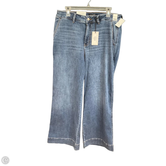 Jeans Wide Leg By Judy Blue In Blue Denim, Size: 18