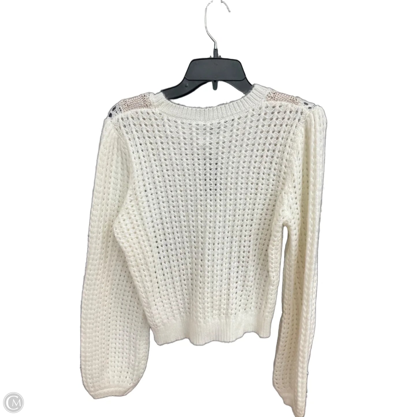 Sweater By Express In Cream, Size: S