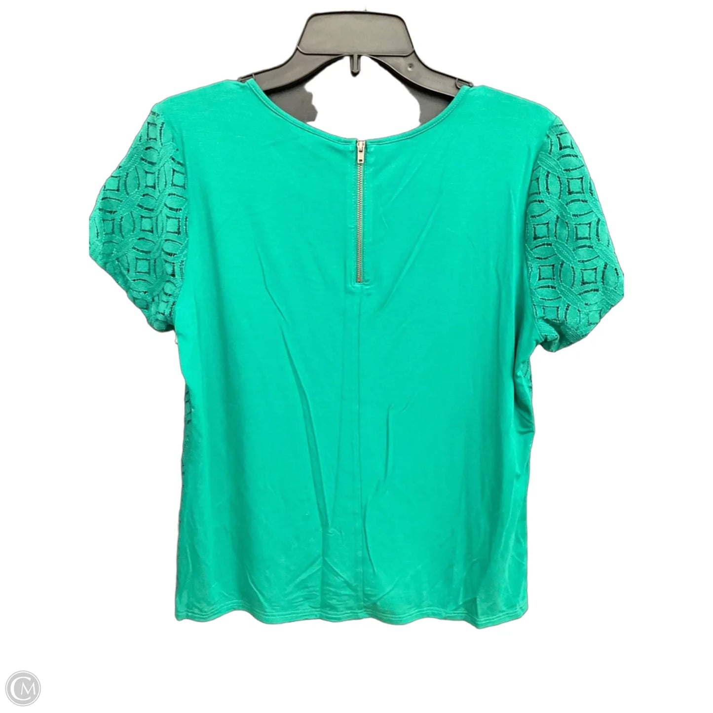 Top Short Sleeve By Market & Spruce In Green, Size: M