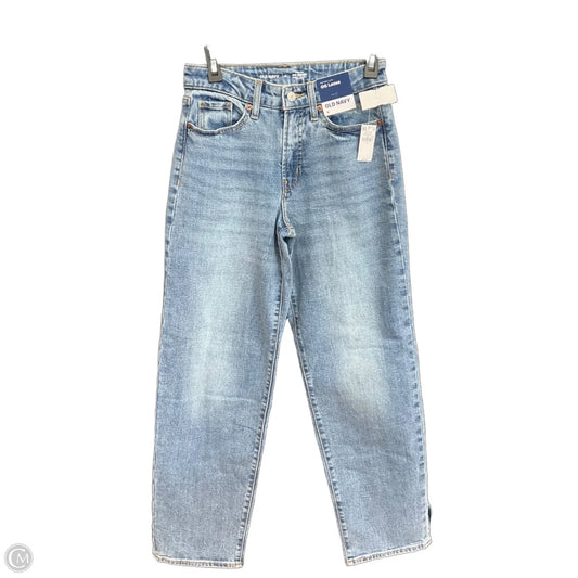 Jeans Wide Leg By Old Navy In Blue, Size: 0