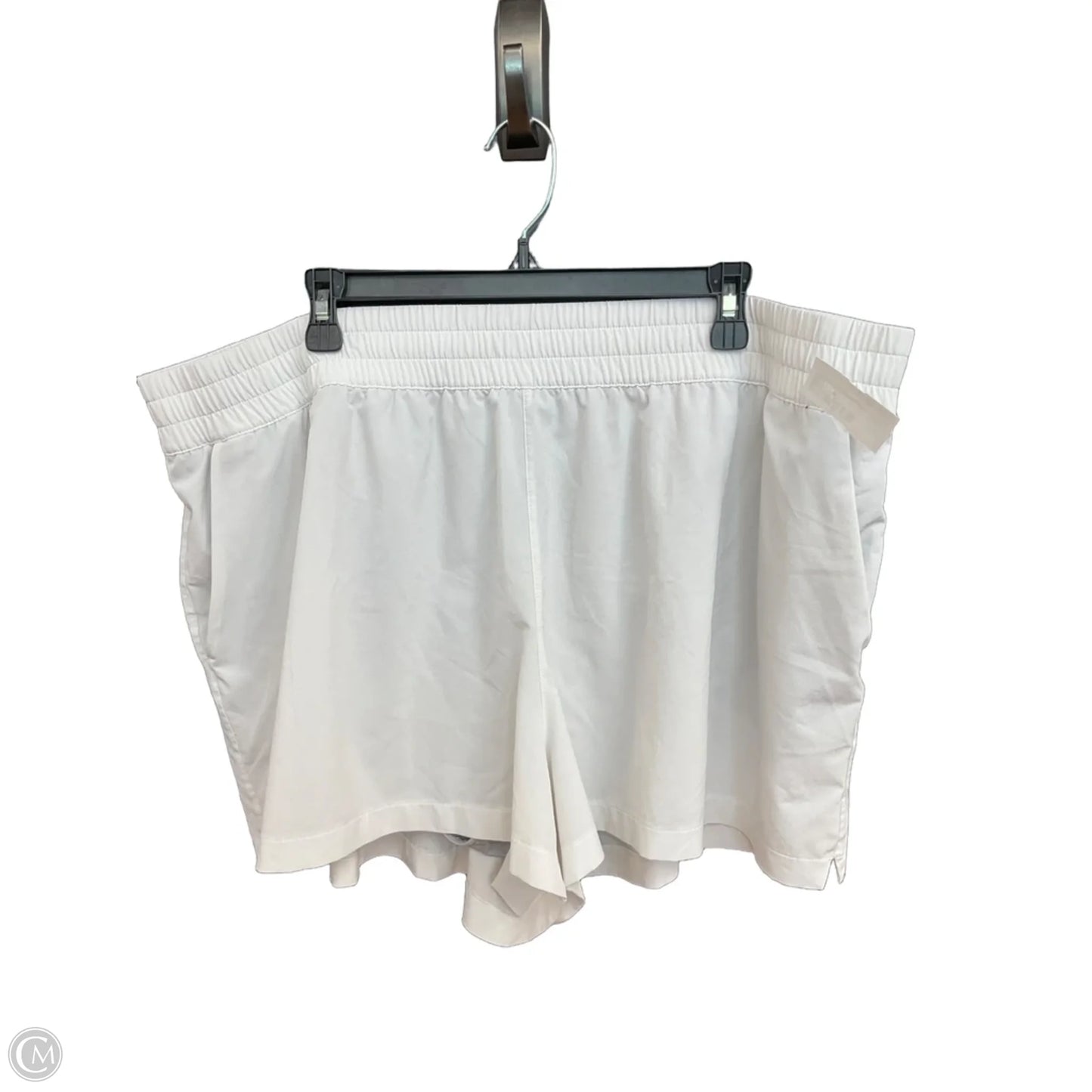 Athletic Shorts By Athleta In White, Size: 2x
