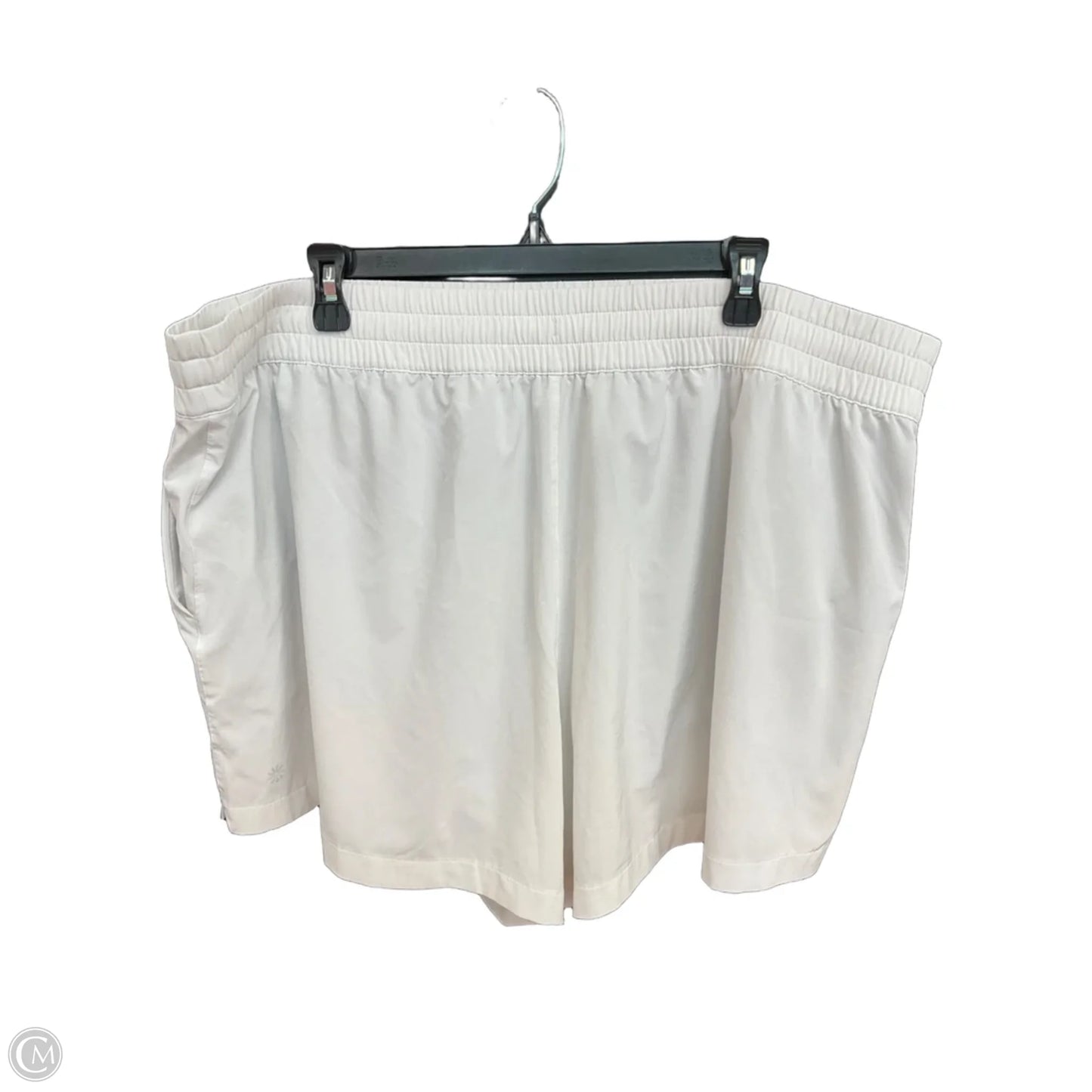 Athletic Shorts By Athleta In White, Size: 2x