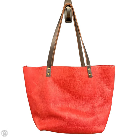 Tote Leather By Portland Leather, Size: Large
