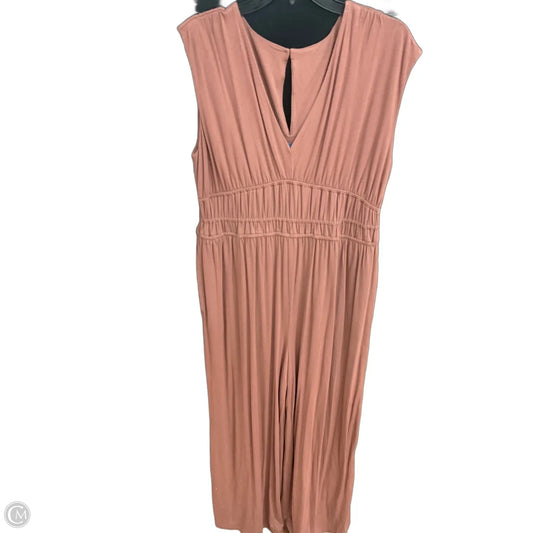 Jumpsuit By Old Navy In Bronze, Size: L