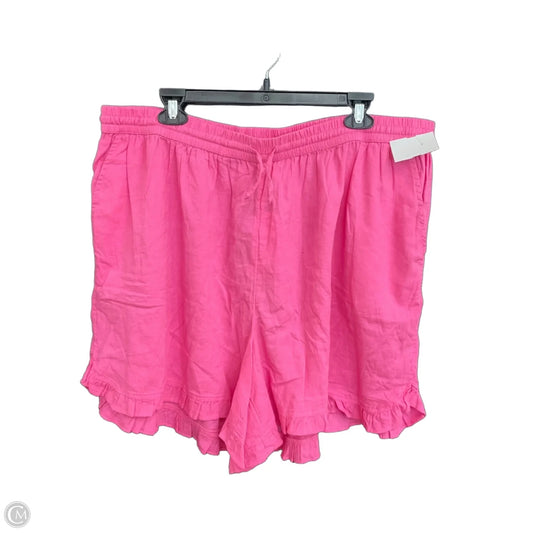Shorts By Crown And Ivy In Pink, Size: 3x