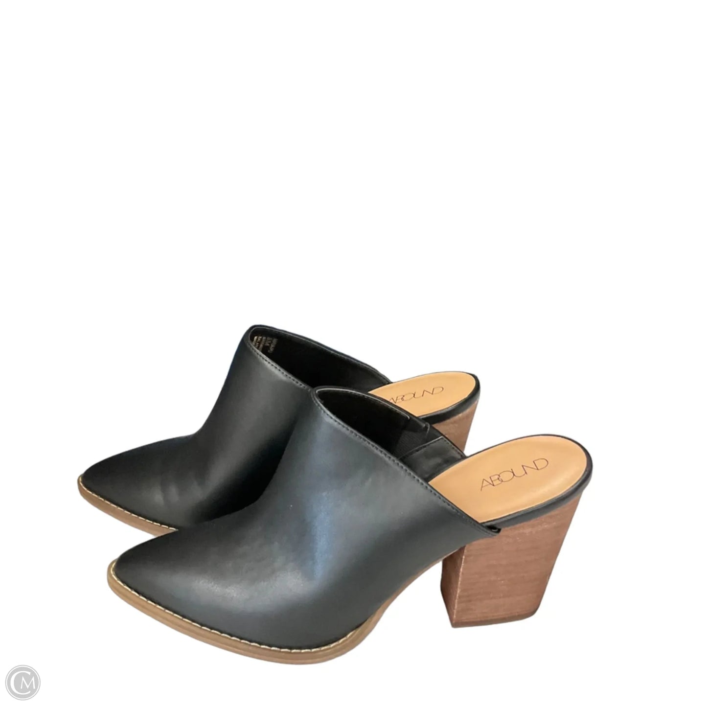 Shoes Heels Platform By Abound In Black & Brown, Size: 8