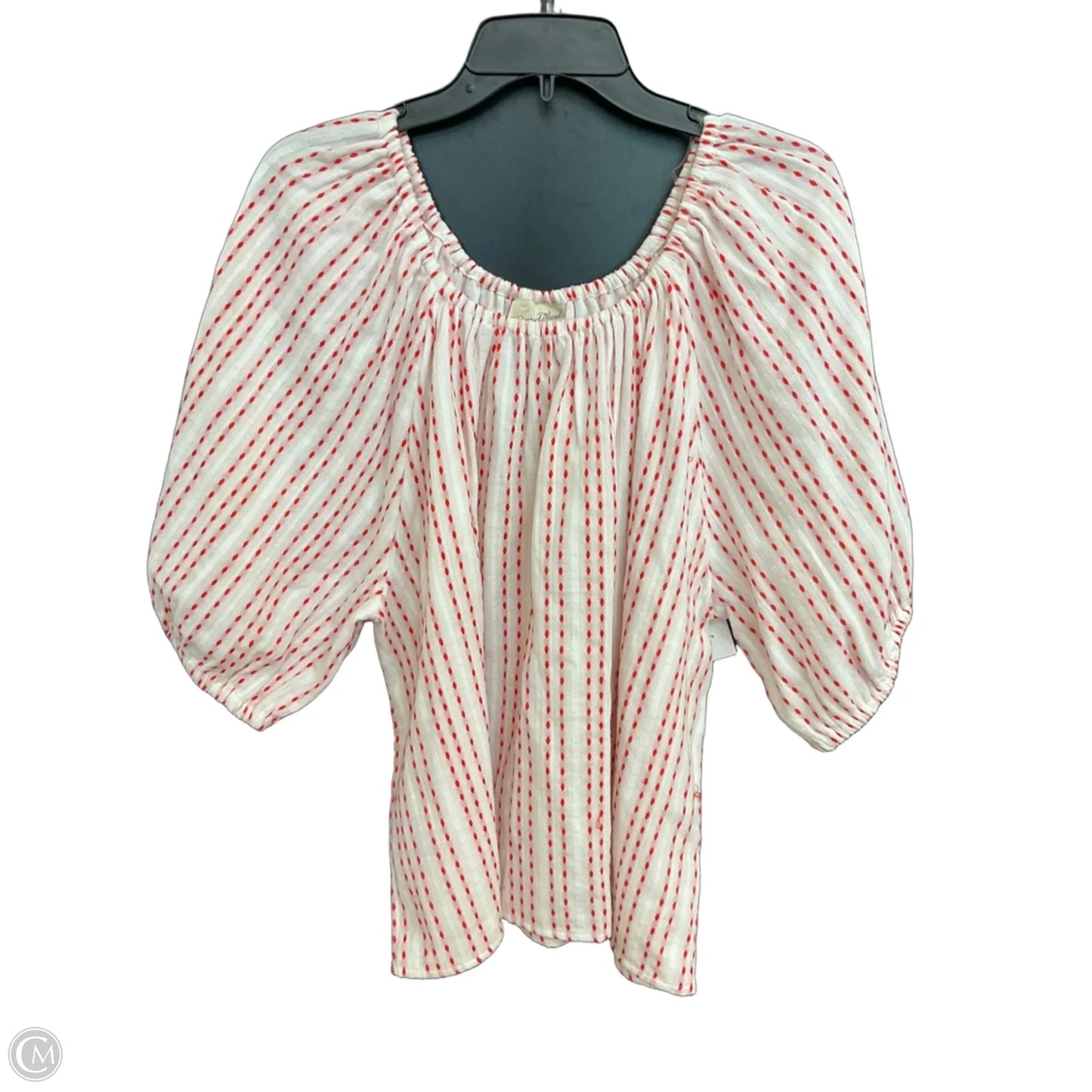 Top Short Sleeve By Universal Thread In Red & White, Size: Xxl