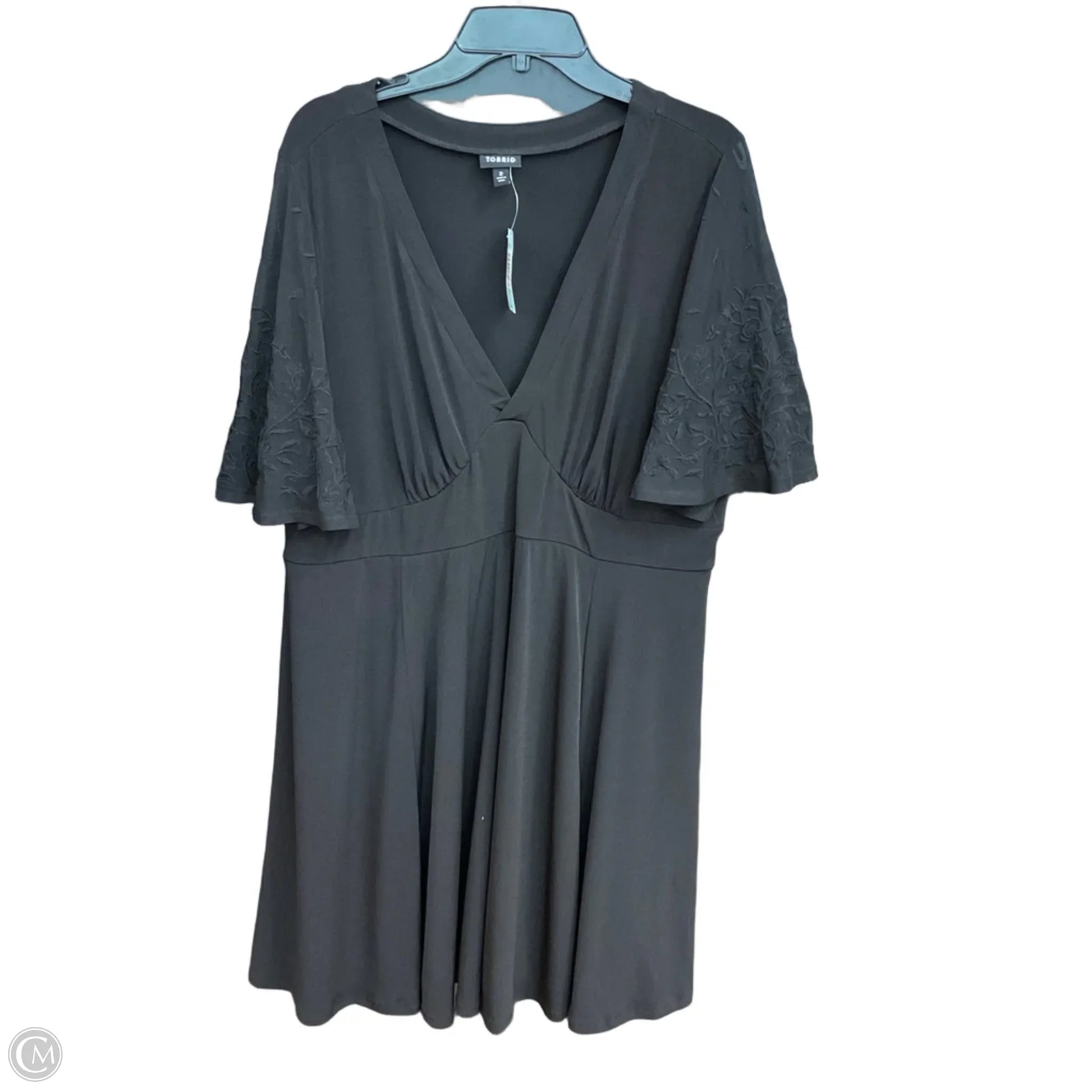 black torrid dress Dress Casual Midi By Torrid In Black, Size: 2 – Clothes Mentor Upper Arlington OH #105