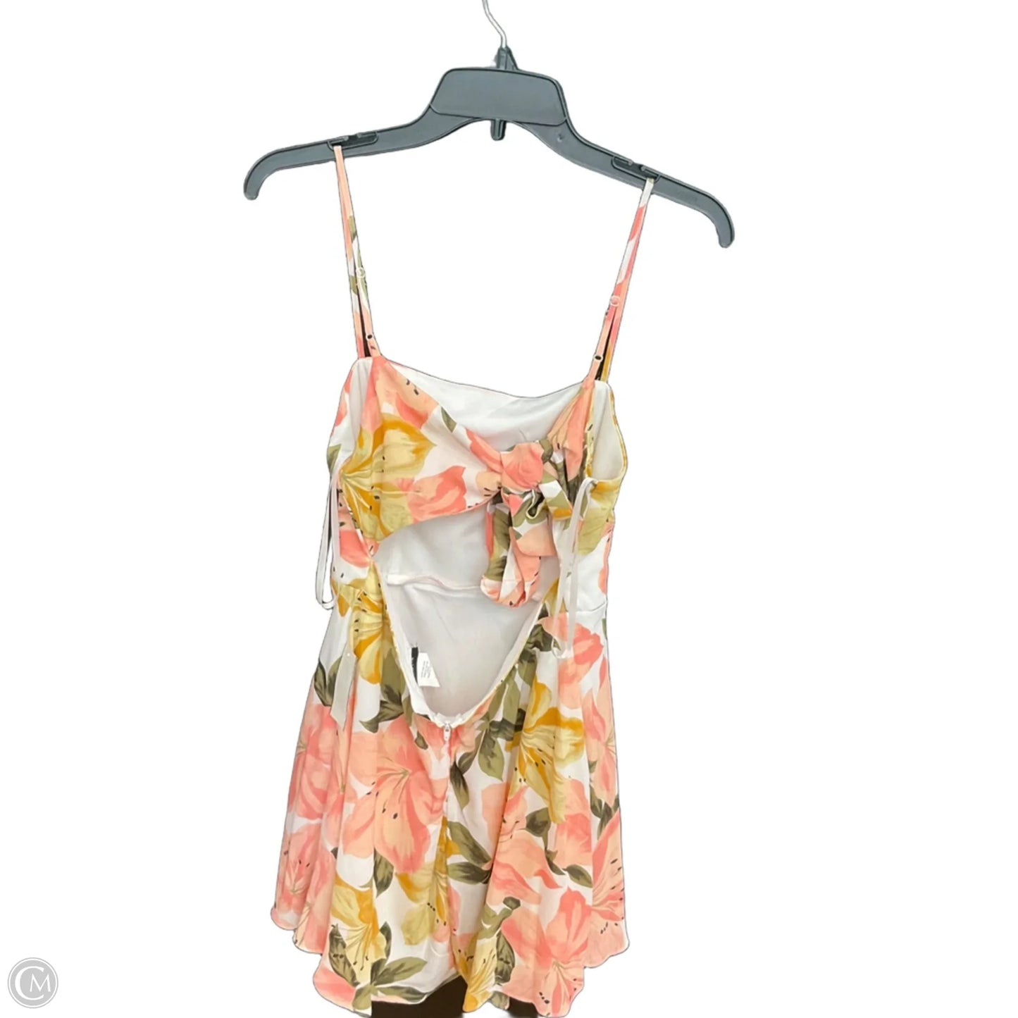 Dress Casual Short By Cme In Floral Print, Size: M