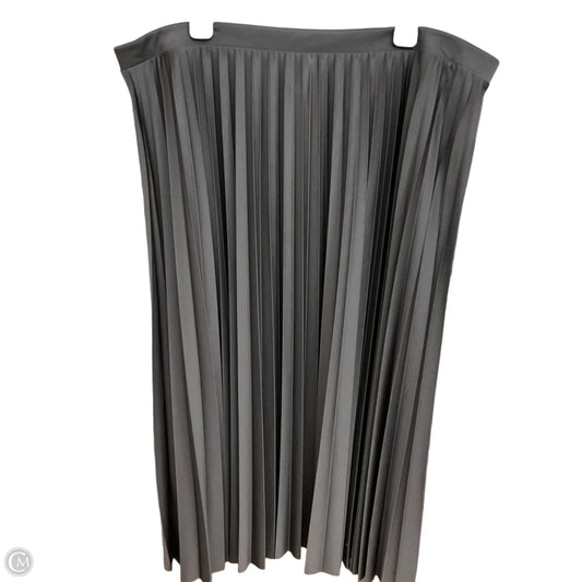 Skirt Midi By H&m In Black, Size: Xxl