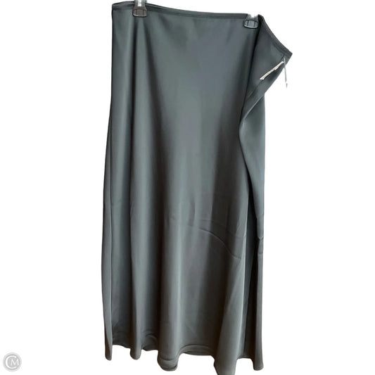 Skirt Maxi By A New Day In Black, Size: Xxl